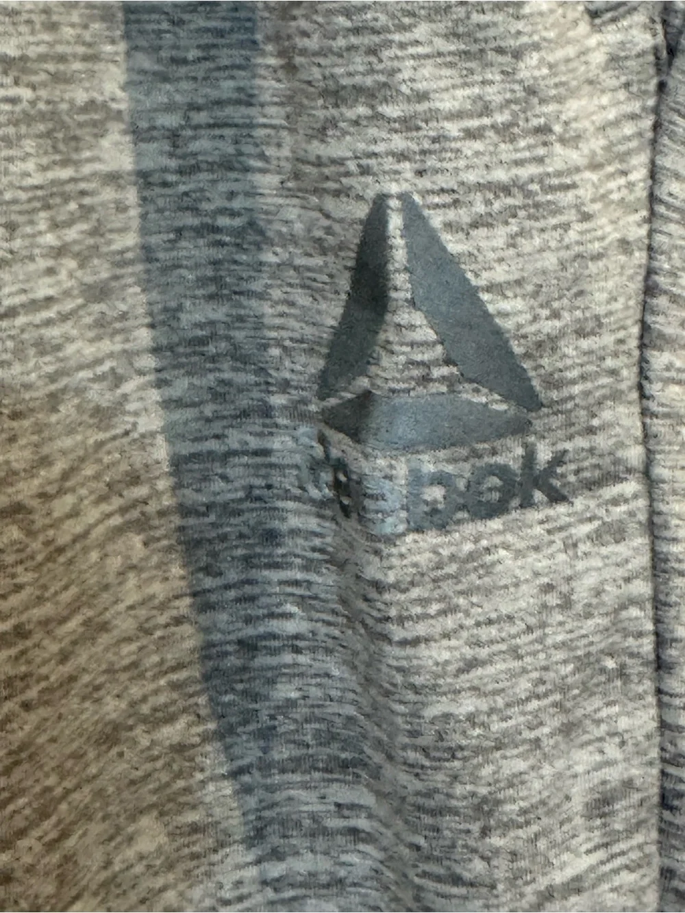 Reebok Men's Heather Gray Athletic Shorts with Black Drawstring Sz XL